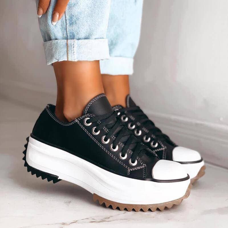 ElevateStep | Modische Plateau-Sneaker | Damen9