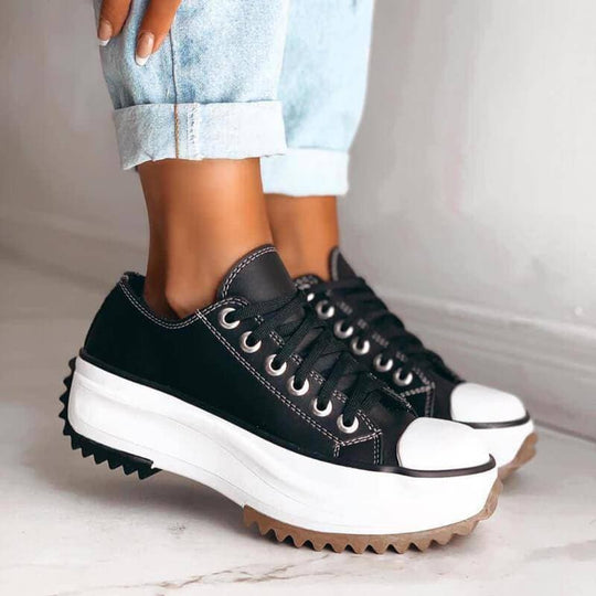 ElevateStep | Modische Plateau-Sneaker | Damen9