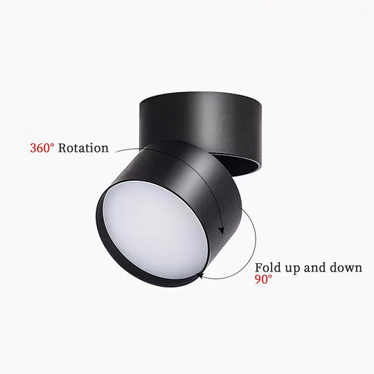 TurnLume | Surface-Deckenlampe – Moderne Drehbare Spot-Beleuchtung