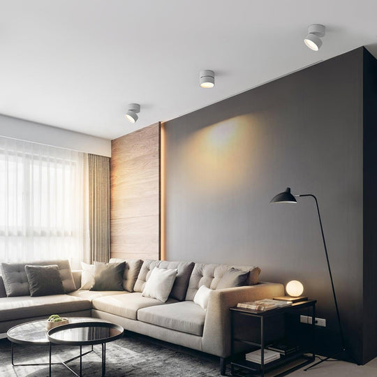 TurnLume | Surface-Deckenlampe – Moderne Drehbare Spot-Beleuchtung