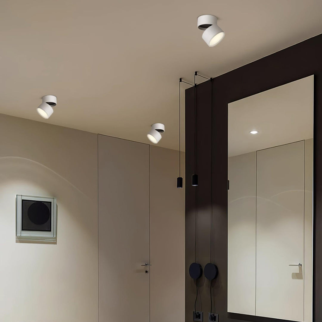 TurnLume | Surface-Deckenlampe – Moderne Drehbare Spot-Beleuchtung