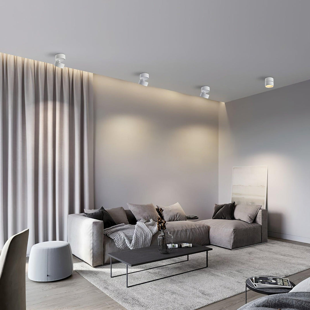 TurnLume | Surface-Deckenlampe – Moderne Drehbare Spot-Beleuchtung