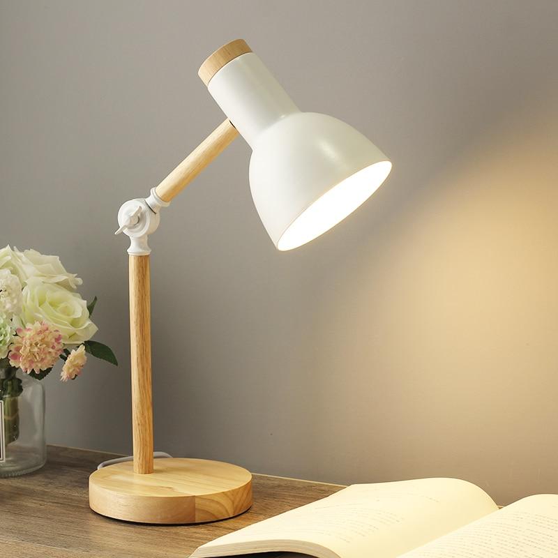 FlexiGlo | Verstellbare & Zusammenklappbare Tischlampe aus Holz3