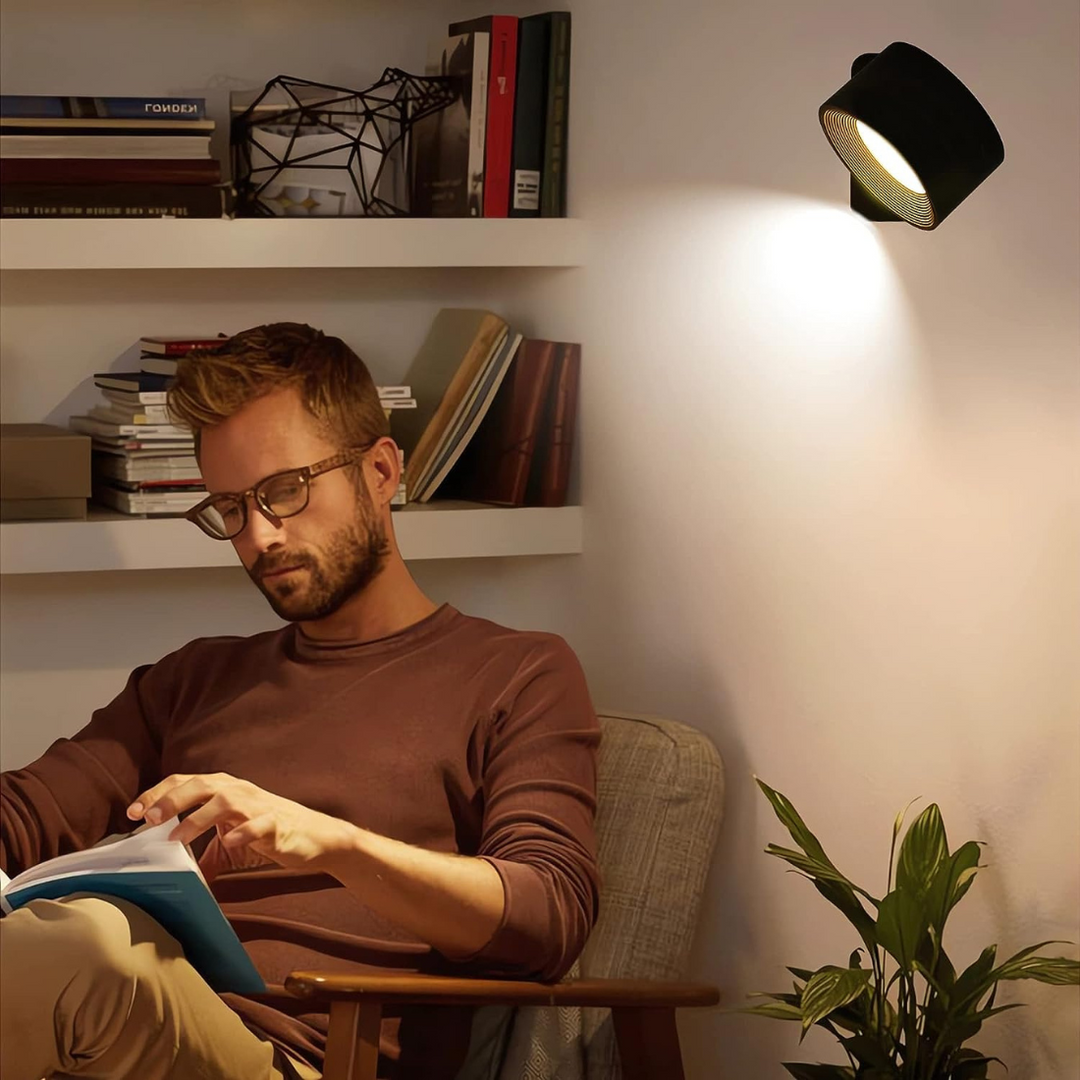 Flexilight | Kabellose wiederaufladbare 360°-Wandleuchte6