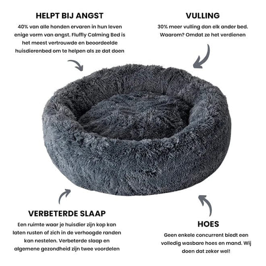 FluffyNest | Beruhigendes Haustierbett2
