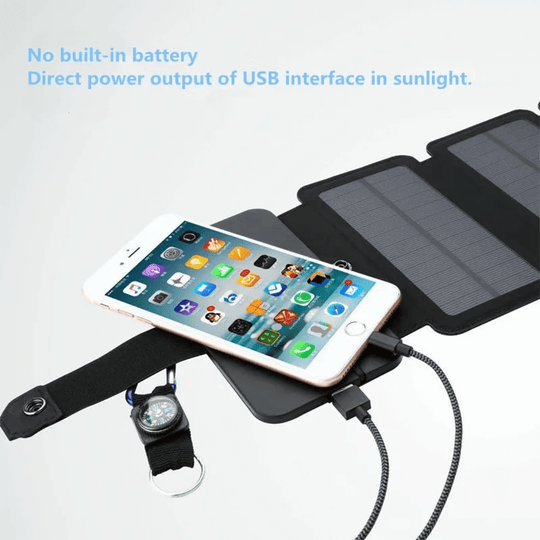 SunFold | Faltbares Solarpanel – Direktes Laden für Outdoor-Geräte