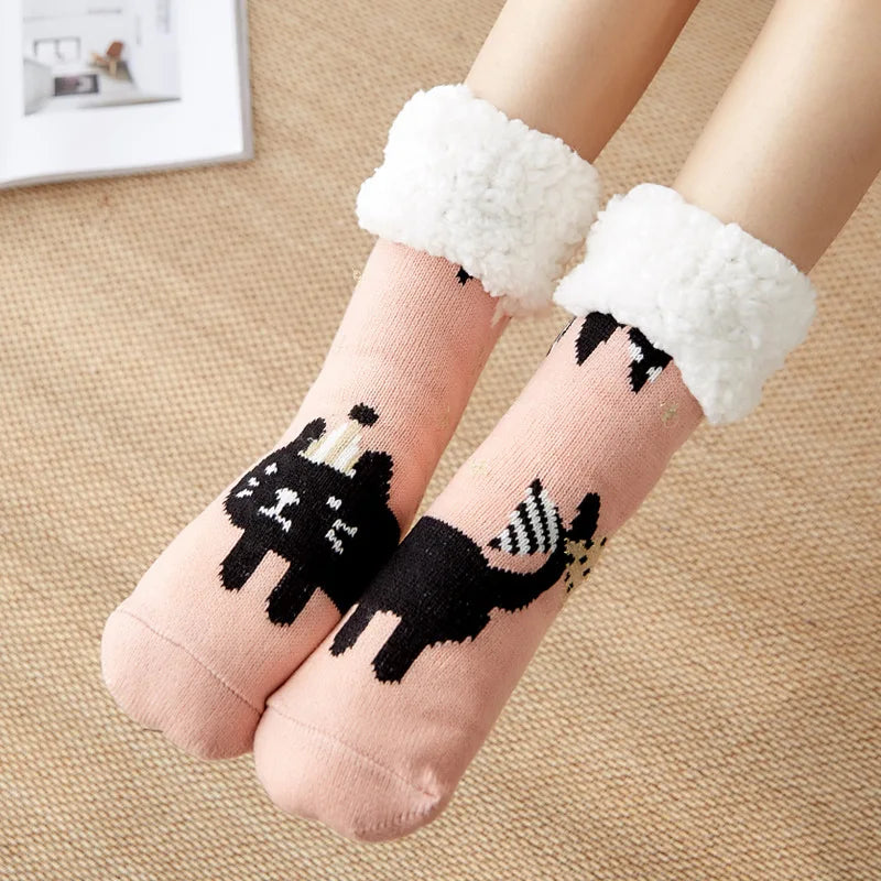 FuzzyWarm | Flauschige Winter-Plüschsocken für Damen13