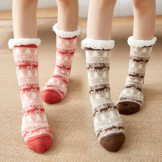 FuzzyWarm | Flauschige Winter-Plüschsocken für Damen6