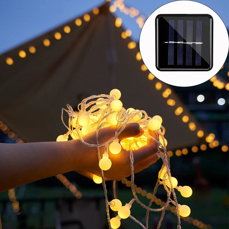 SunTwinkle | Solarbetriebene Lichterketten für den Außenbereich