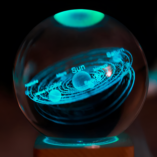 GalaxyLight | Leuchtende Galaxie Glaskugel3
