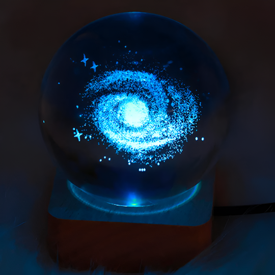 GalaxyLight | Leuchtende Galaxie Glaskugel7
