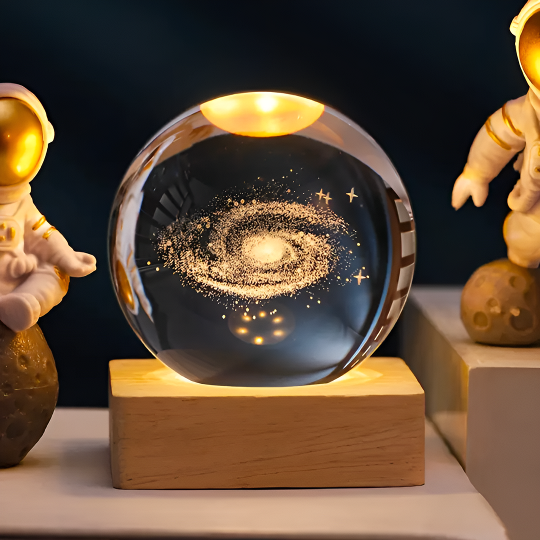 GalaxyLight | Leuchtende Galaxie Glaskugel8