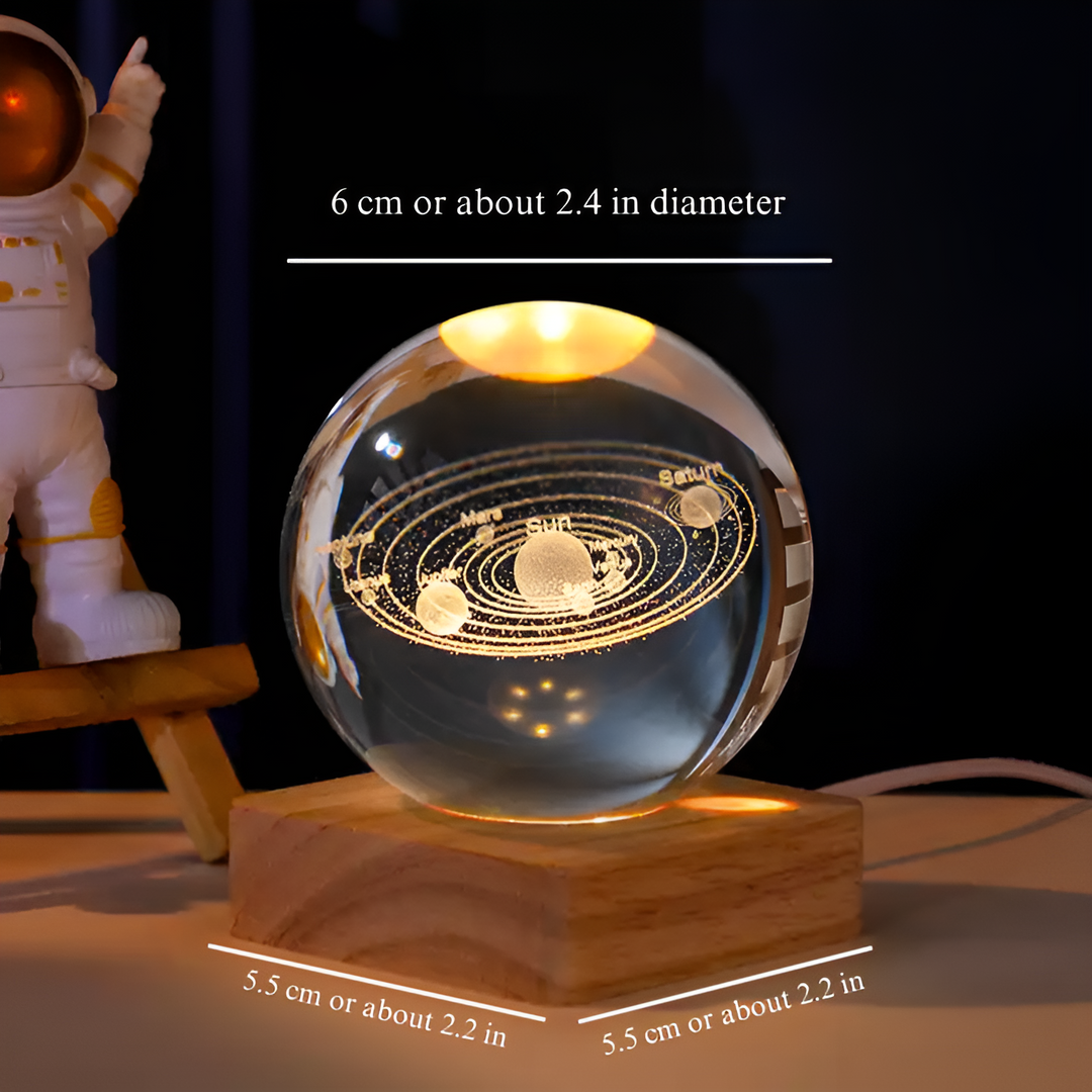 GalaxyLight | Leuchtende Galaxie Glaskugel9
