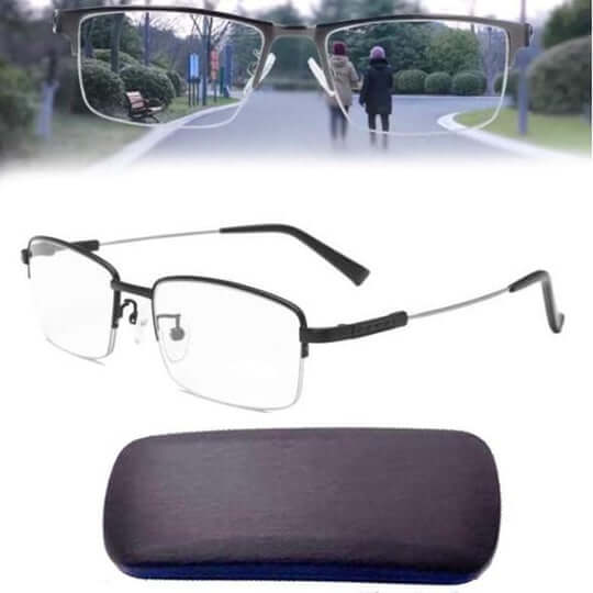 OptiSmart | Intelligente Gleitsichtbrille mit automatischer Sehanpassung & Blaulichtfilter