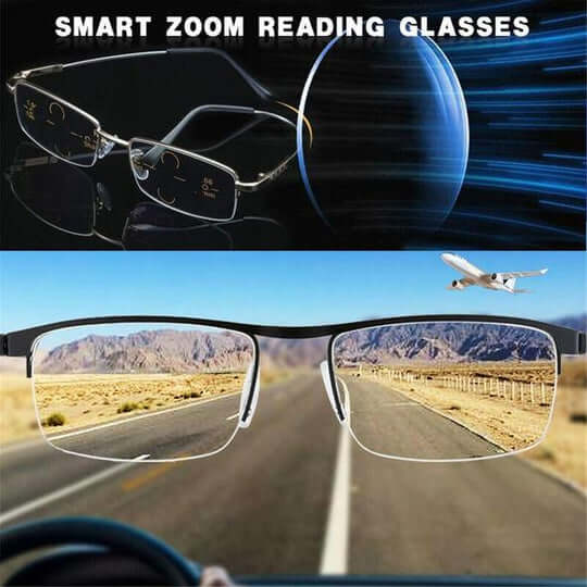 OptiSmart | Intelligente Gleitsichtbrille mit automatischer Sehanpassung & Blaulichtfilter