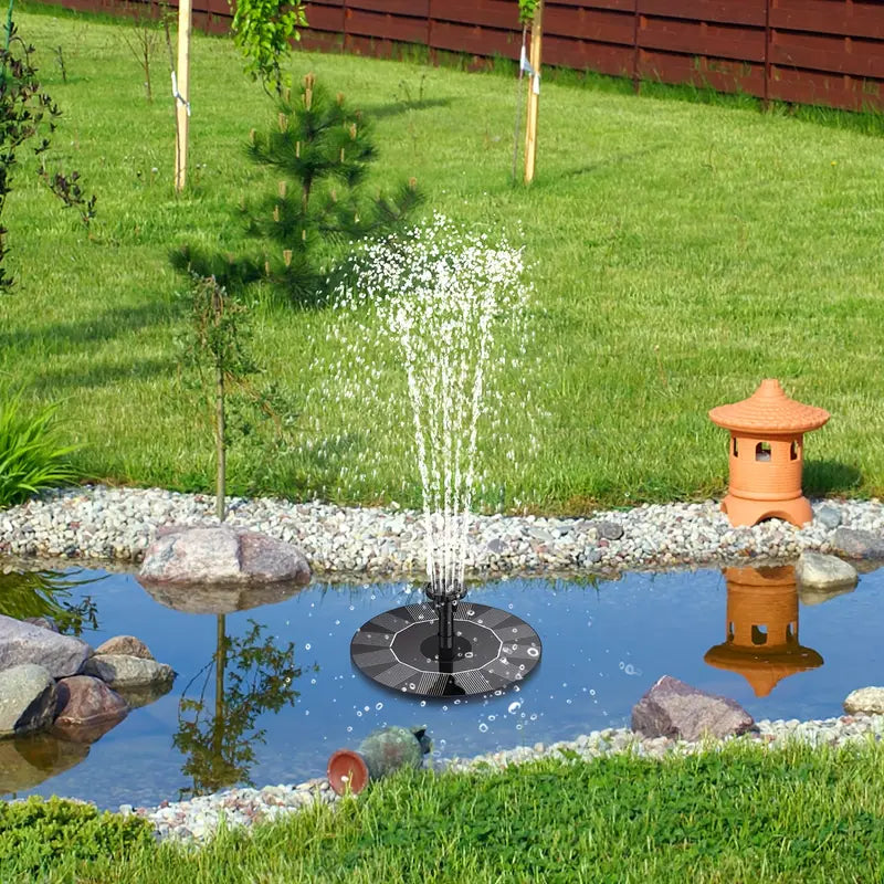 GlideSplash | Moderner & Luxuriöser Solar-Schwimmer Brunnen2