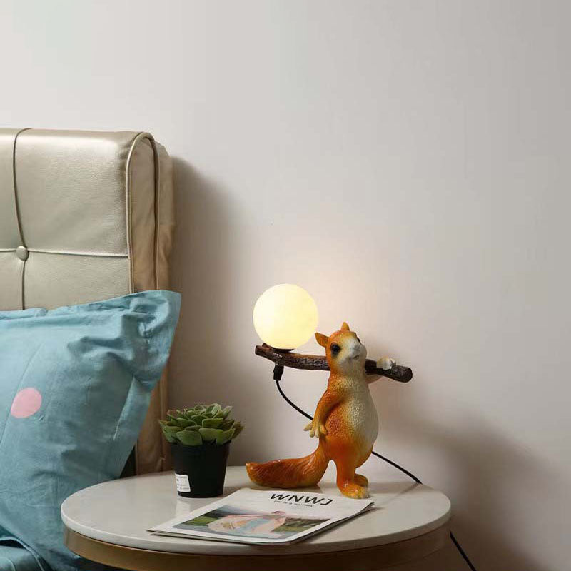 GlimmerBranch | Naturinspirierte Eichen-Design Tischlampe12
