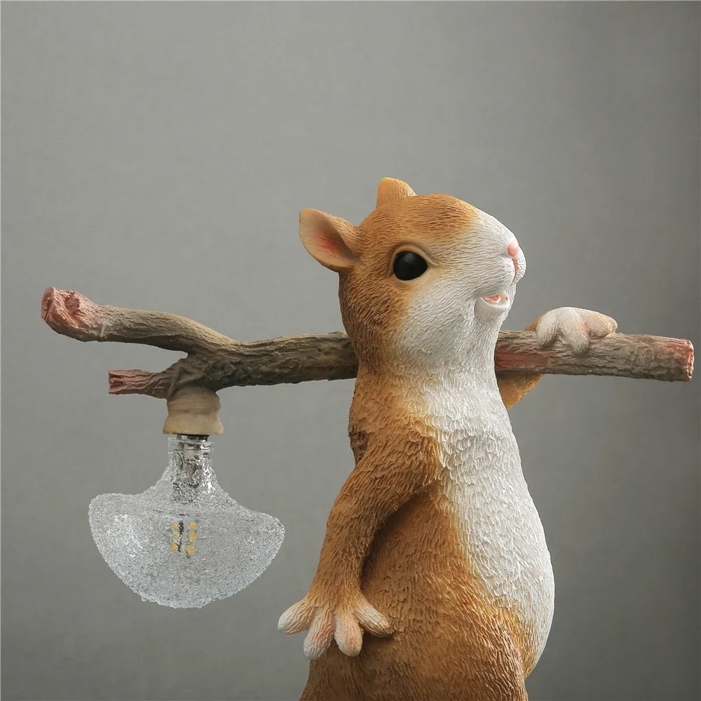 GlimmerBranch | Naturinspirierte Eichen-Design Tischlampe14