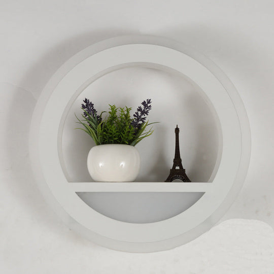 GlowArc | Runde Moderne Wandleuchte9