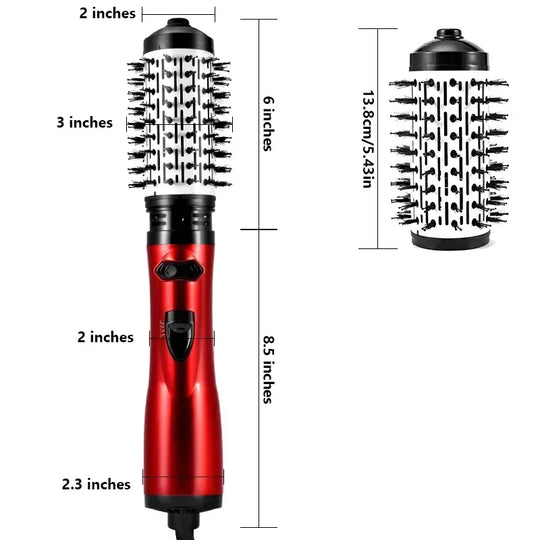 GlowBrush | Multifunktionale Warmluft-Haarbürste5