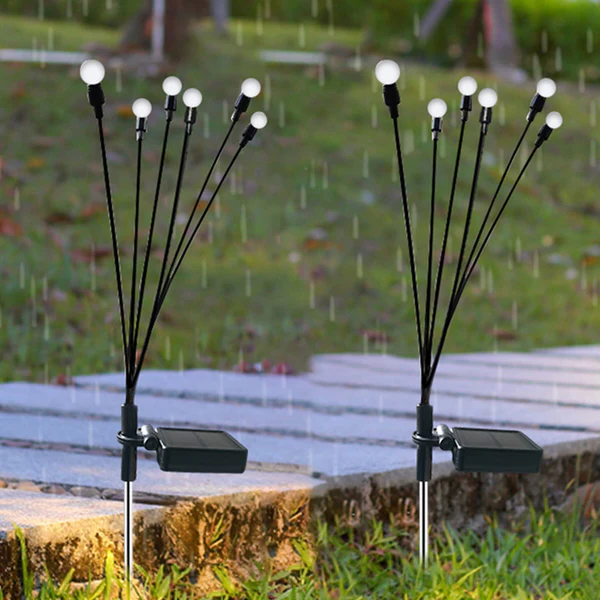 GlowFire | Solarbetriebene Glühwürmchen-Lichter für den Garten3