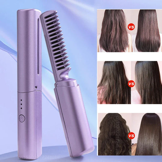 GlowIron | Kabelloses Profi-Glätteisen für seidiges Haar1