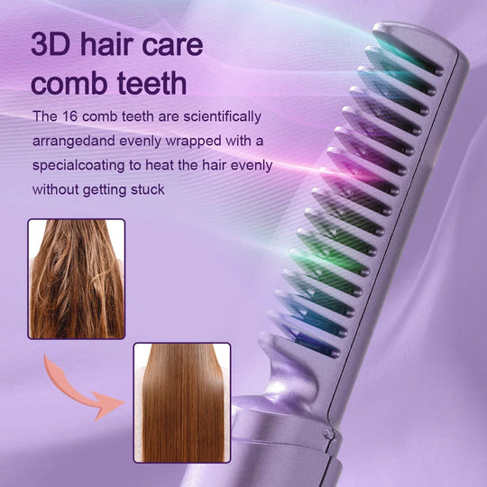 GlowIron | Kabelloses Profi-Glätteisen für seidiges Haar3