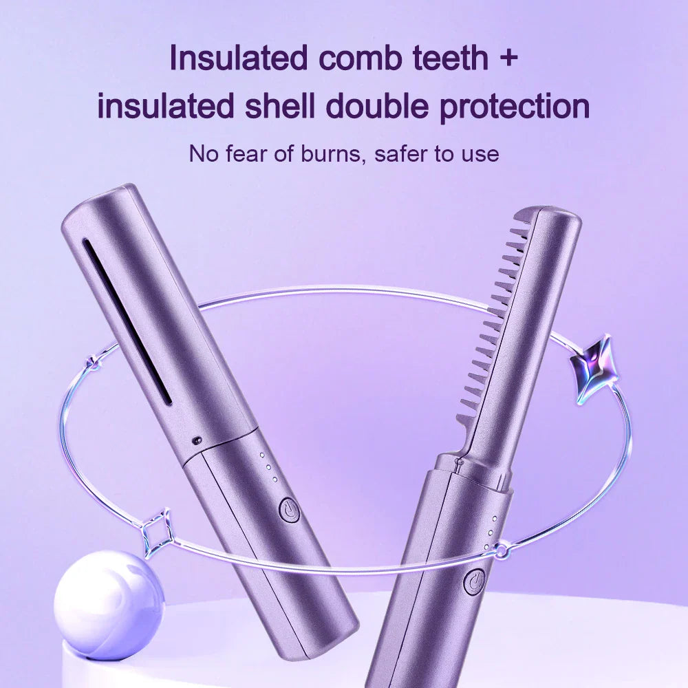 GlowIron | Kabelloses Profi-Glätteisen für seidiges Haar4