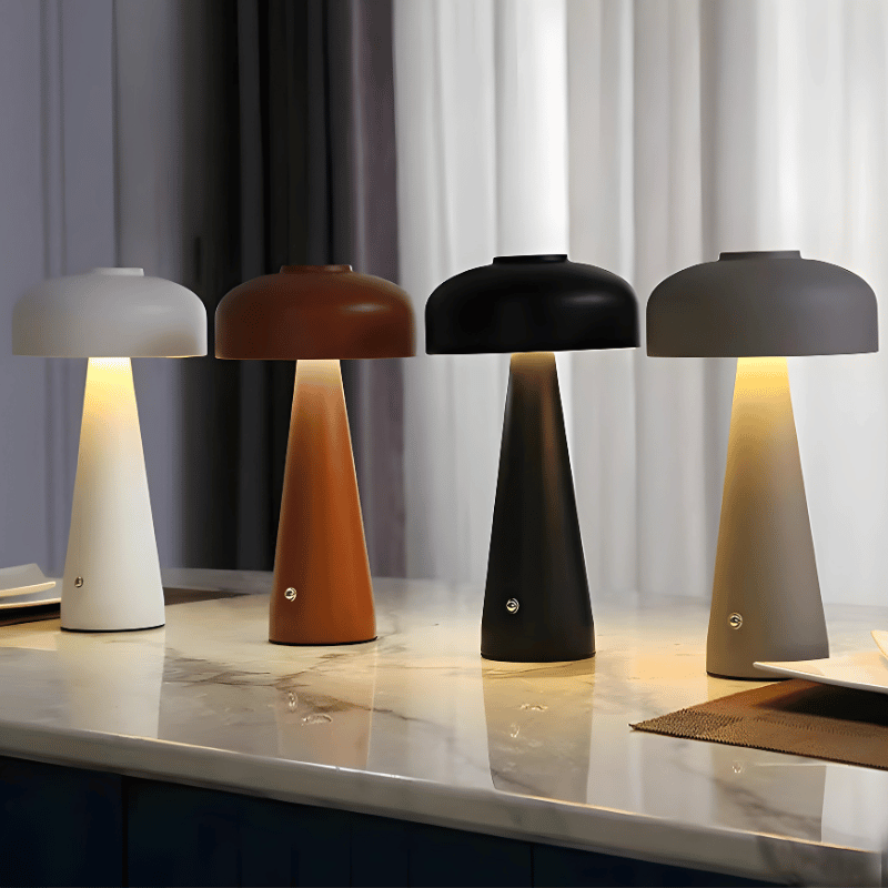 GlowLamp | Stilvolle Kabellose LED-Tischlampe1