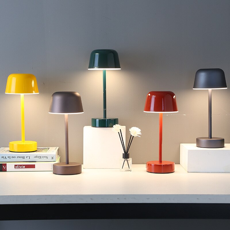 GlowNest - Pilzlampe mit Touch-Steuerung1