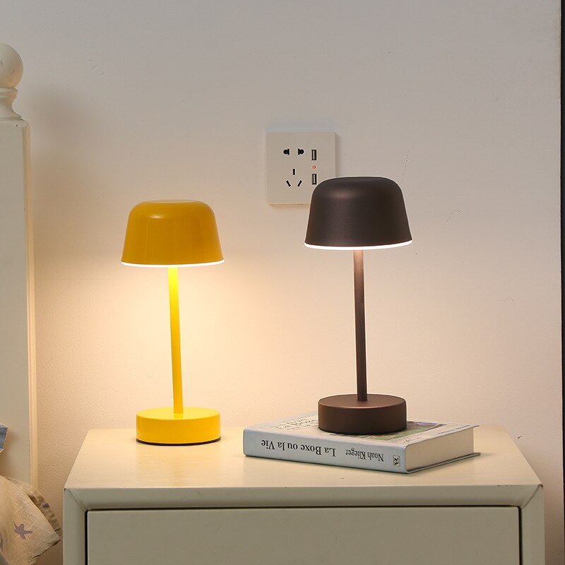 GlowNest - Pilzlampe mit Touch-Steuerung3