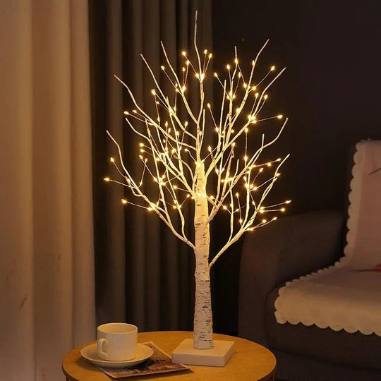 GlowTree | Elegante Birkenbaum-Design Lampe4