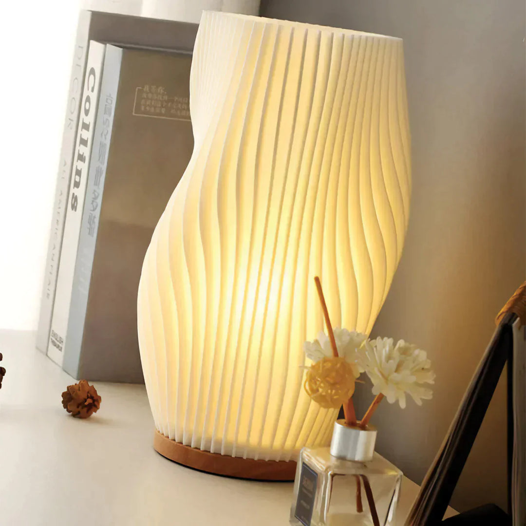 GlowWave | USB-Dekorative Wellen-Lichtlampe5