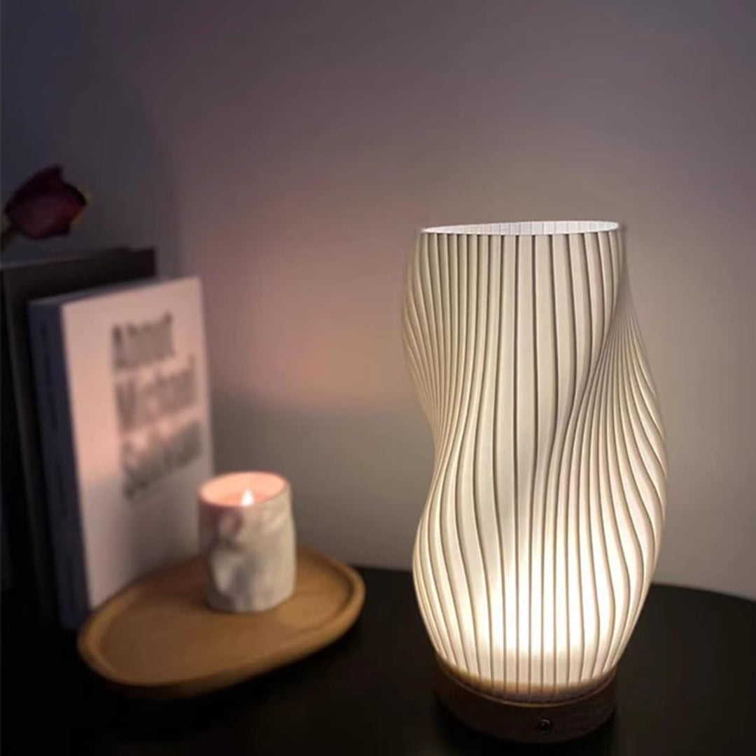 GlowWave | USB-Dekorative Wellen-Lichtlampe6