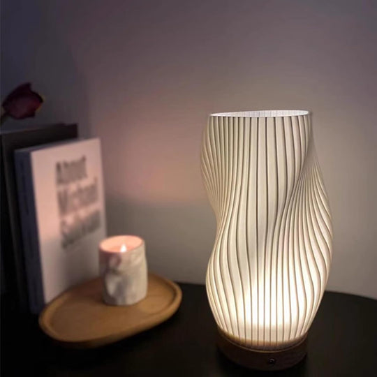 GlowWave | USB-Dekorative Wellen-Lichtlampe6