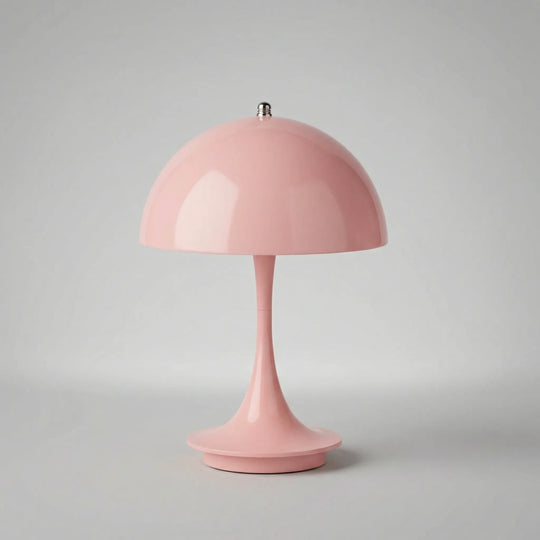 Glowlette - Kabellose Tischlampe Mit Kuppel Rosa Decorique.de