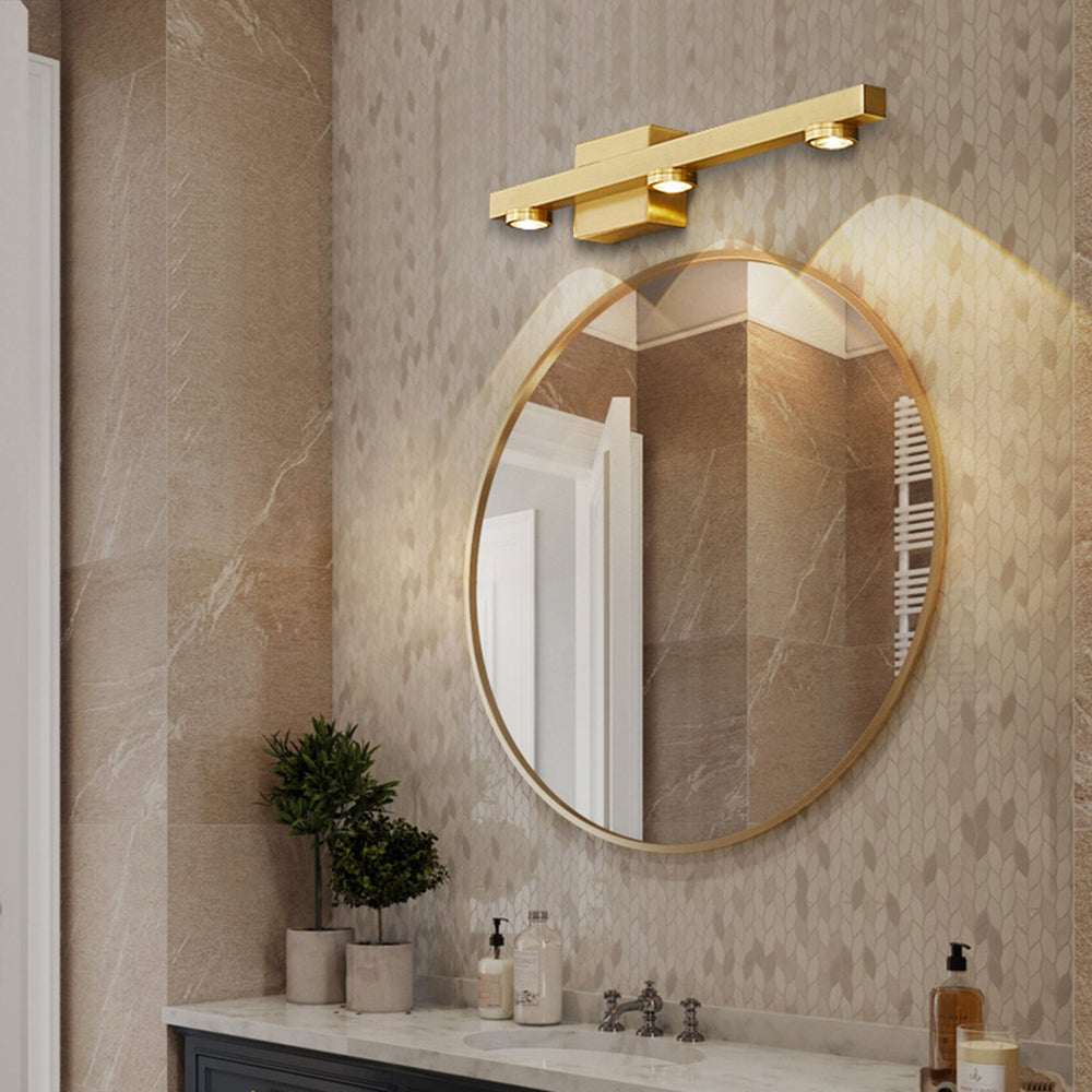 GoldWave | Elegante goldene Akzent-Wandleuchte2