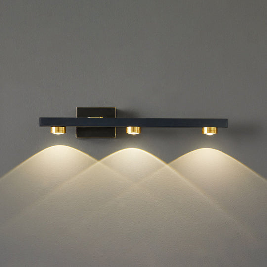 GoldWave | Elegante goldene Akzent-Wandleuchte6