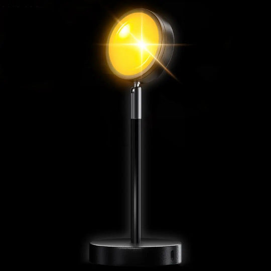 GoldenGleam | LED Sonnenuntergangslicht Projektionslampe5