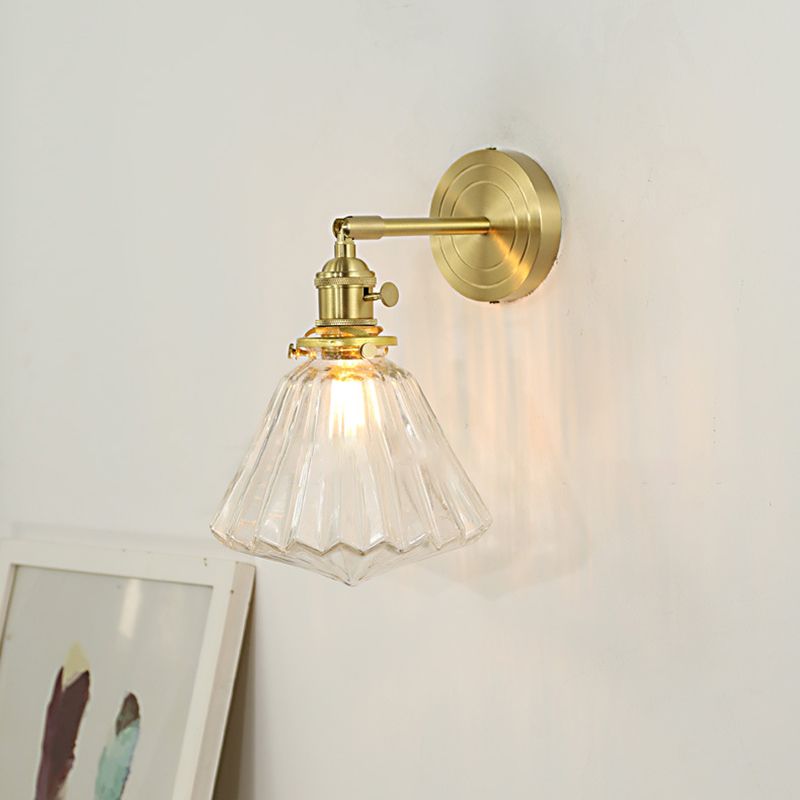GoldenPrism | Crystal Facet Wandleuchte4