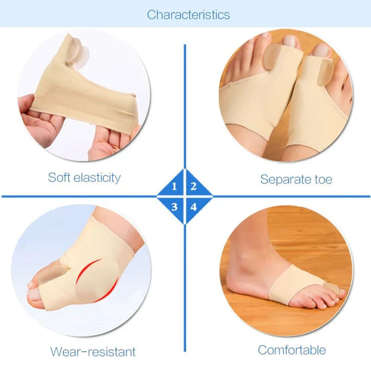 OrthoFit | Schmerzfreier Hallux-Valgus-Korrektor (2 Stück)
