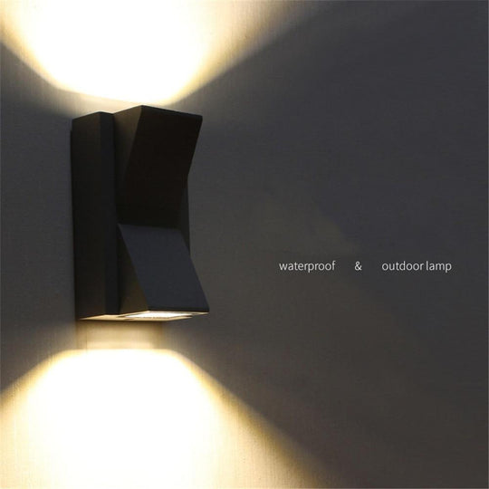 ShadowGuard | Geometrische Außenwandleuchte