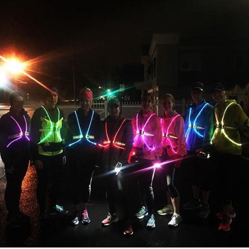 GlowVest | Laufweste – Wasserdichte Weste mit LED-Lichtern