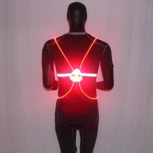 GlowVest | Laufweste – Wasserdichte Weste mit LED-Lichtern