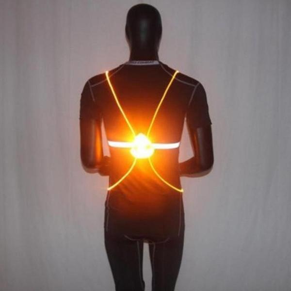 GlowVest | Laufweste – Wasserdichte Weste mit LED-Lichtern