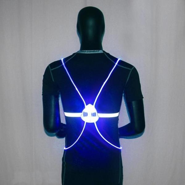 GlowVest | Laufweste – Wasserdichte Weste mit LED-Lichtern