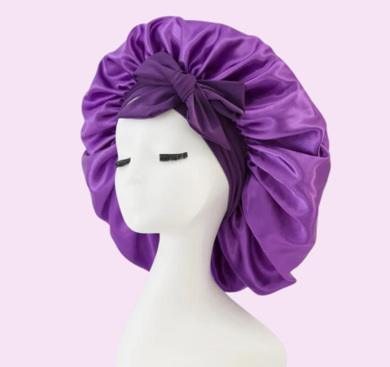 Variant image for Éclat | Silk Night Cap – Luxurious Hair Protection for Women-5