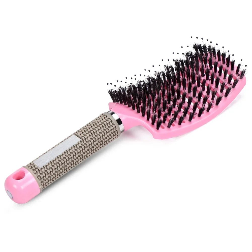 SilkyDetangle | Borsten- & Nylon-Haarbürste für müheloses Styling