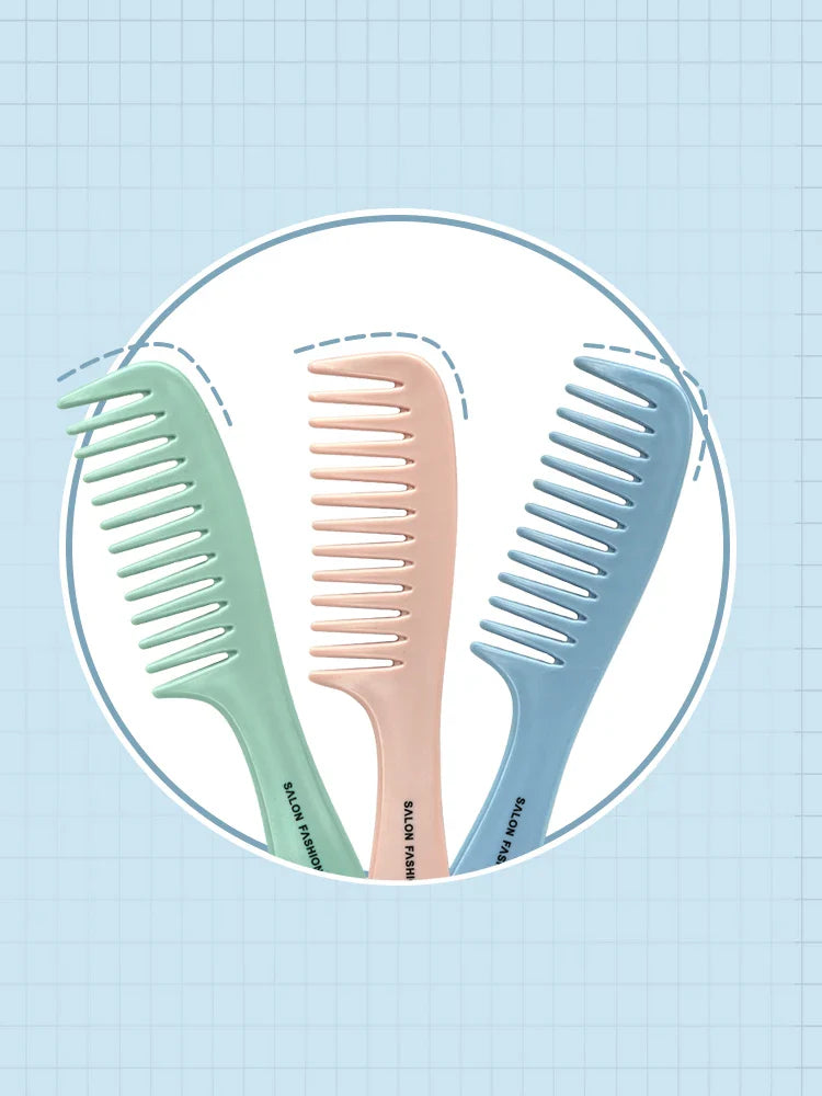 FlexiBrush | Großer Zahn Haarbürste für sanftes Kämmen und Stylen
