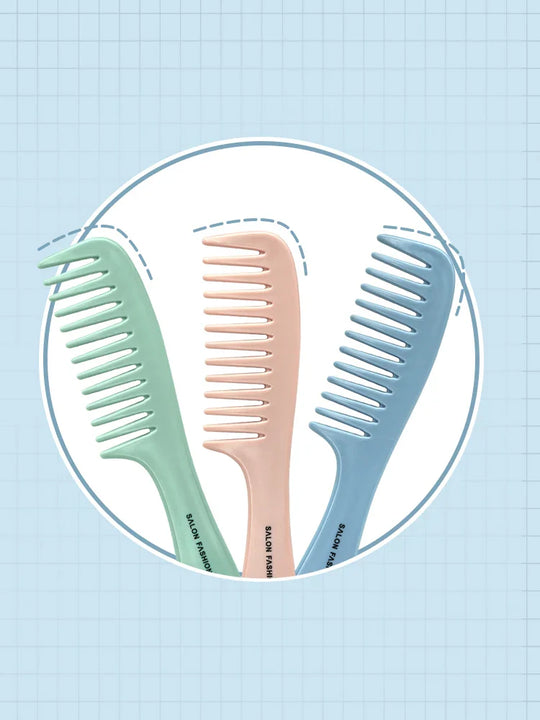FlexiBrush | Großer Zahn Haarbürste für sanftes Kämmen und Stylen